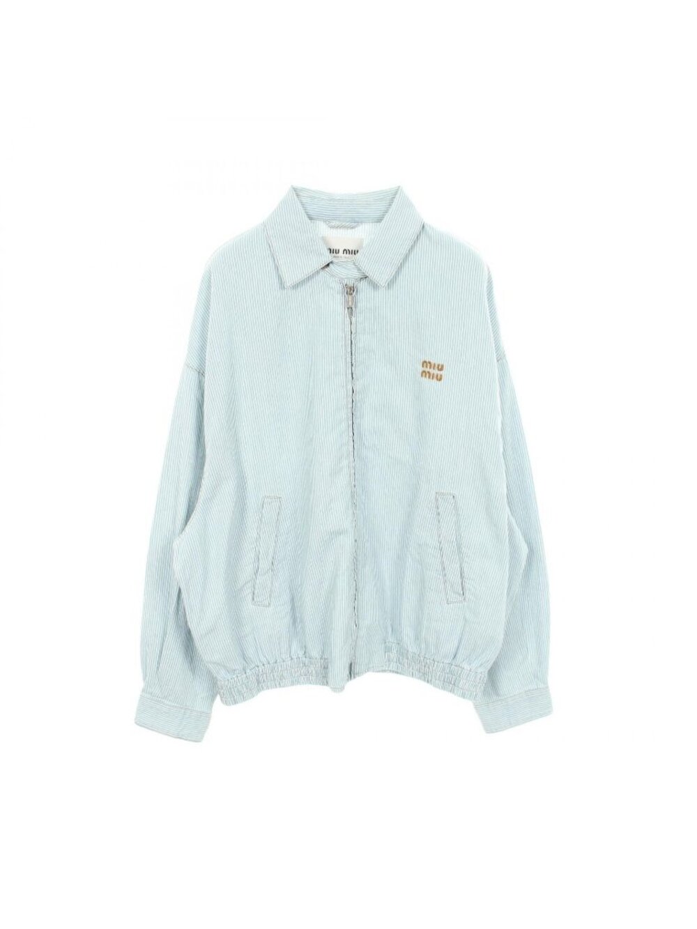 Miu Miu Logo Stripe Jacket